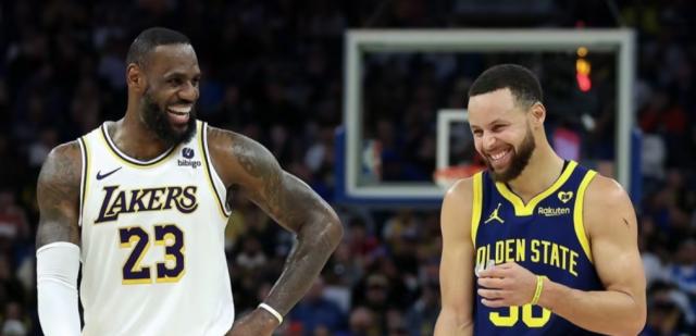 企鹅体育赛事直播-湖人勇士季后赛首轮相遇？西部排名不到最后难确定
